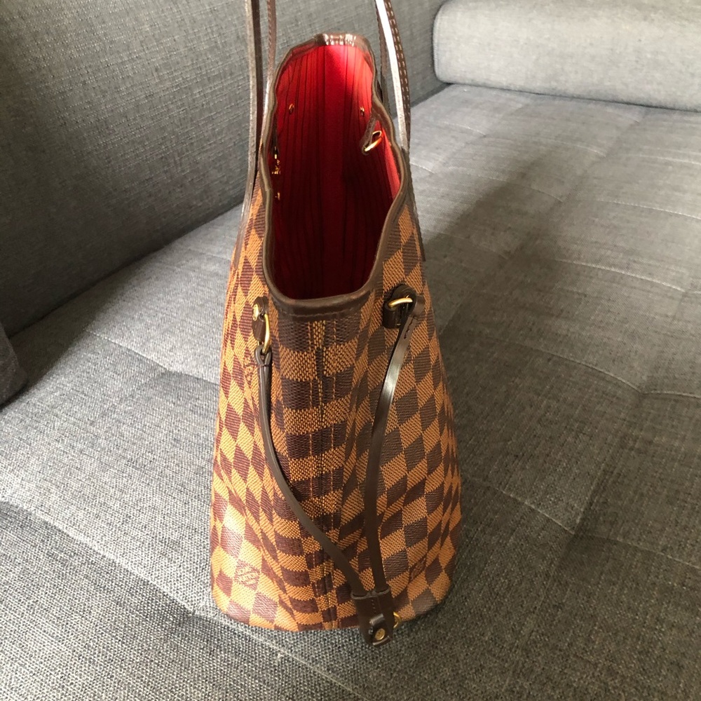 Authentic Louis Vuitton Neverfull MM damier - Picture 2 of 8